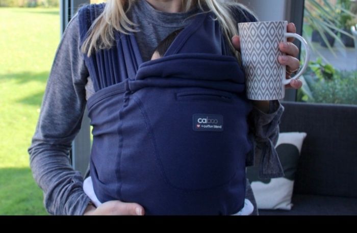 Caboo cotton baby sling