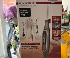 Shark Klik N' Flip Smartronic Deluxe Steam Mop