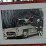 Zsa Zsa Gabor vintage framed original photo 53cm x 43cm Image 3