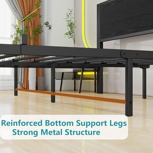 King Size Bed Frame Metal Platform Bed Frame