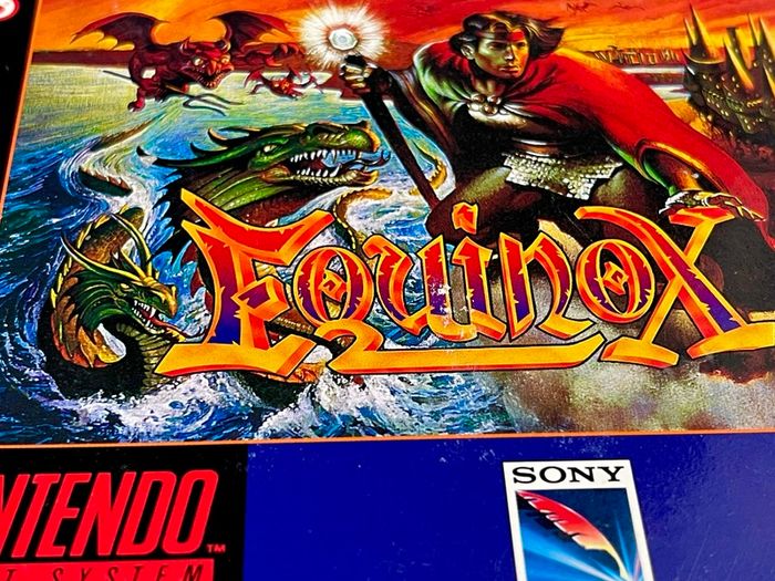 Equinox for Nintendo SNES - Boxed - Rare