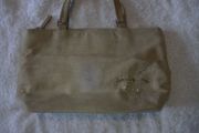 suede handbag