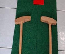 Crazy Golf & Putting Mat