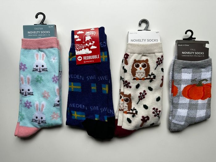 Brand new lot of women's novelty socks