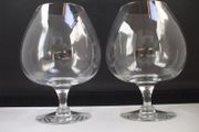 SALE!  ORREFORS Sweden Whiskey / Brandy / Cognac Clear Crystal Snifter Glasses - set of 2