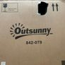 Outsunny outdoor fire pit with lid brand new Image 8
