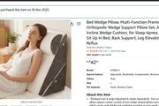Bed back support