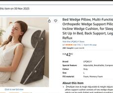 Bed back support
