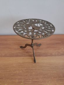 Vintage Brass Plant Stand