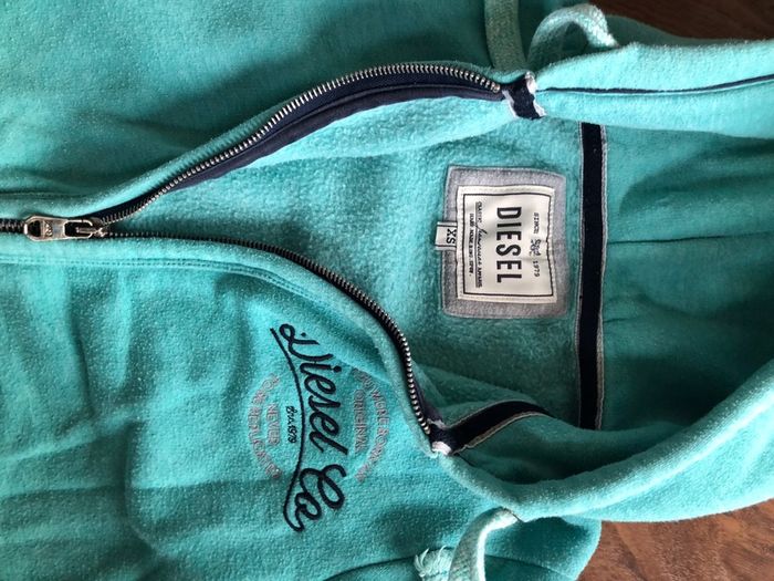 Ladies Diesel full zip hoodies X-Small