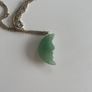 Vintage Carved Man in The Moon Necklace Image 2