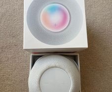 White Apple HomePod Mini