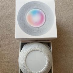 White Apple HomePod Mini