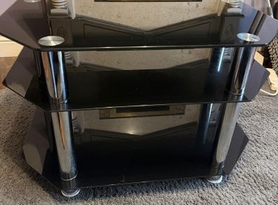 Glass TV unit