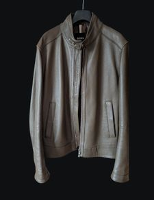 BOSS leather jacket