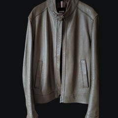 BOSS leather jacket
