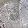 Set Of 3 - 6.5  Inches Shallow Vintage Bohemia Hand Cut Lead Crystal 24% Au Plomb Czechoslovakia Dish Bowl Image 6