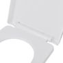 Toilet Seats with Soft Close Lids 2 pcs Plastic White Image 6