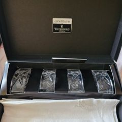 John Rocha Napkin Rings and Shot Glasses
