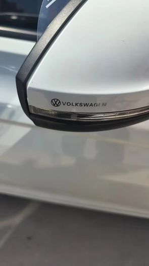 2x 3D Metal Emblem Sticker Car Interior Decoration Decals Accessories For Volkswagen VW GTI Rline R Golf Polo Passat Magotan Tiguan
