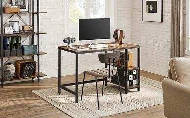 New Home Office Desk + Ladder Shelf - FREE P&P