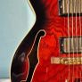 Ibanez AG95QA DBS  Hollow Body Electric Guitar Image 4