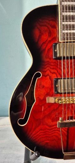 Ibanez AG95QA DBS  Hollow Body Electric Guitar