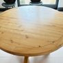 Solid Oak Kitchen Table Image 2