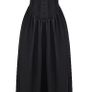 Lova Black Corset Maxi Dress Image 8