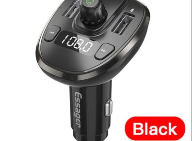 USB Car Charger FM Transmitter Bluetooth 5.0 Adapter Wireless Hand