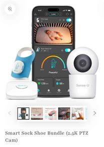 The Sense-U Smart Sock Shoe Bundle