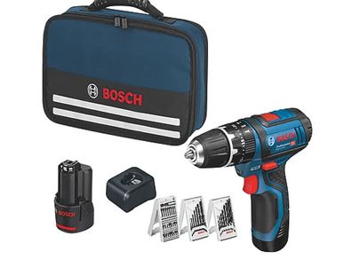 Bosch GSB 12V-15 12V 2 x 2.0Ah Li-Ion CoolPack Cordless Combi Drill