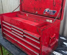 Vintage  Snap-on tool chest,