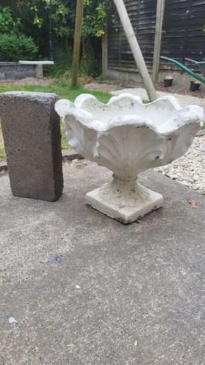 Cast Concrete Planters (2)