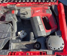 Milwaukee LokTor H 24X 24V cordless SDS hammer drill.