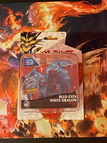 yugioh Blue eye white dragon figurine
