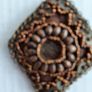 New vintage beaded broach Image 2
