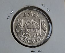 Latvia 1922 50 Santimu