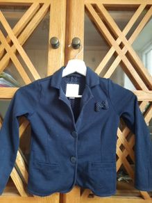 Girls navy jacket 7 years sprcial occassions