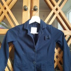 Girls navy jacket 7 years sprcial occassions