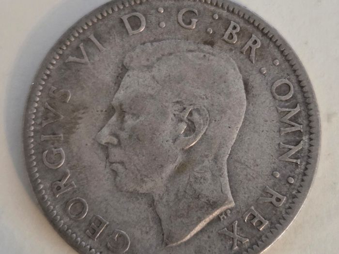 5x .5 Silver Florins 1920 - 1945 Coins 2 Shilling 1 Shilling 6 Coins.