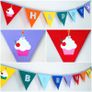 Beautiful Happy Birthday Bunting Image 2