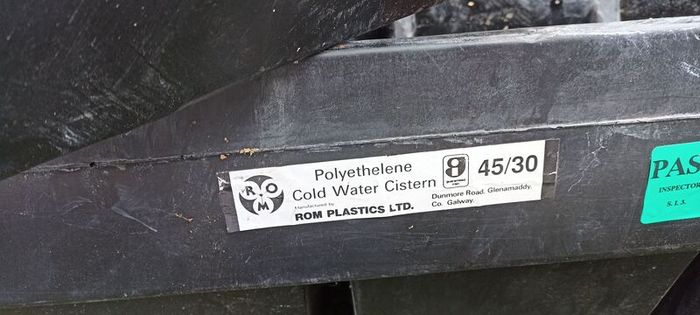Attic Cold Water Storage Tank