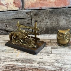 vintage letter rack