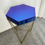 Coffee accent table mirrored Image 6
