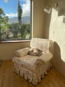 One of a kind vintage sofa.