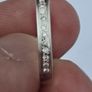 Platinum Natural Diamond Eternity Ring Image 6