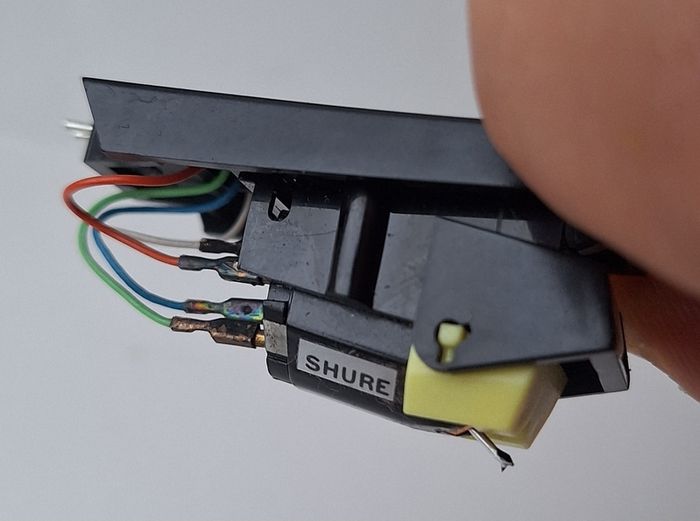 Shure M95 turntable cartridge (new stylus)