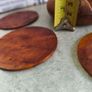 Set of  Moroccan handmade Wooden Coasters, Set Of 6  Coasters With Holder, Thuya Wood Coasters, Home Kitchen Dining Accessories Image 4