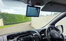 Reverse parking system for truck camper van jeep lorry